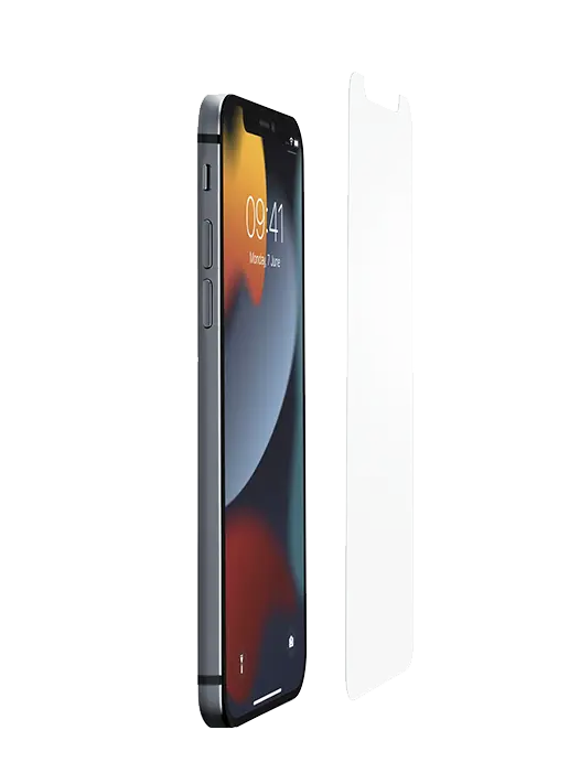 Sticlă de protecţie pentru iPhone 13 Pro Max, CellularLine Anti-Shock Tempered Glass