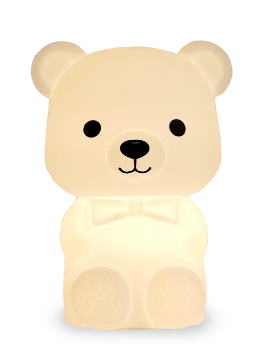 Lampă pentru copii Cute Series Bear Sil Night Light